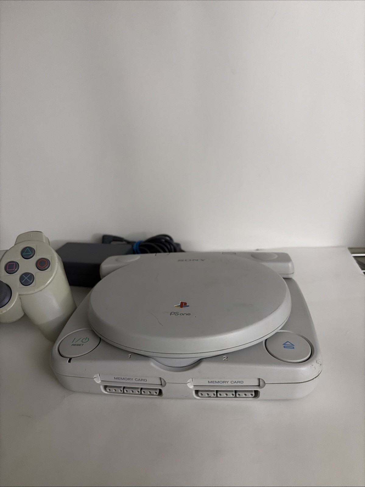 Sony PS One Playstation Slim PS1 Console w/LCD Screen SCPH-101 TESTED