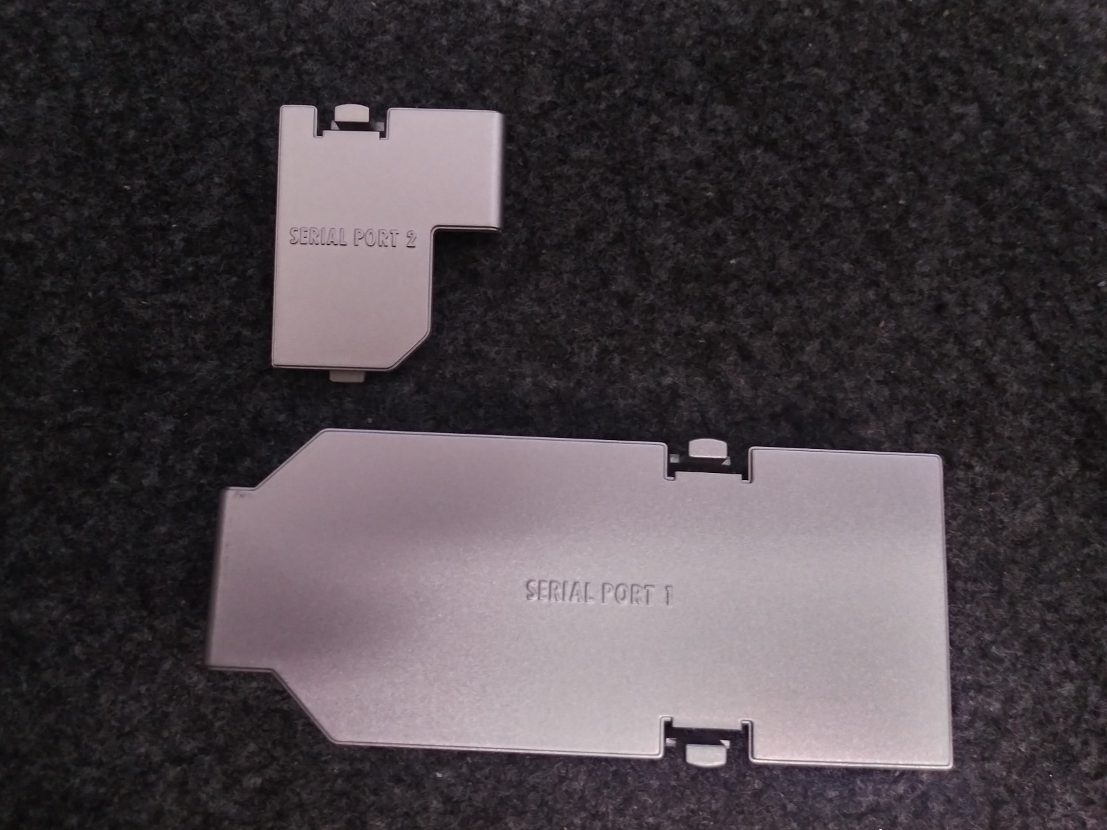 Nintendo Gamecube Platinum Serial Port Covers (please read description)