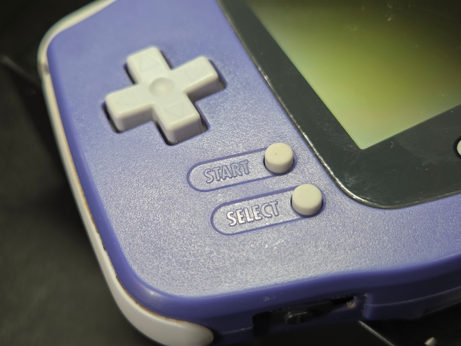 Nintendo Game Boy Advance Indigo Handheld System Console GBA AGB-001 VIDEO DEMO!