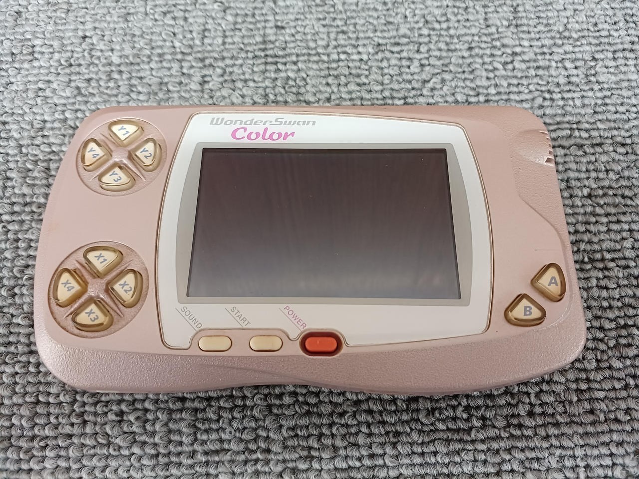 BANDAI WonderSwan Color WSC-001 Retro Game Console Handheld A2171