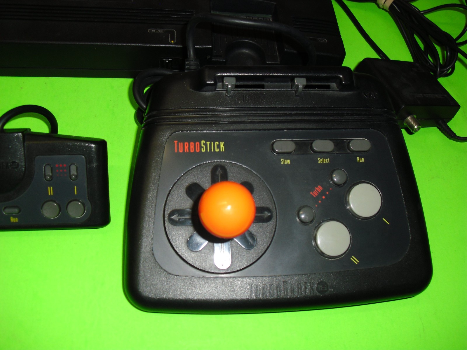 TurboGrafx 16 system w/ Turbo Arcade Stick & controller TESTED! Tg16 Console
