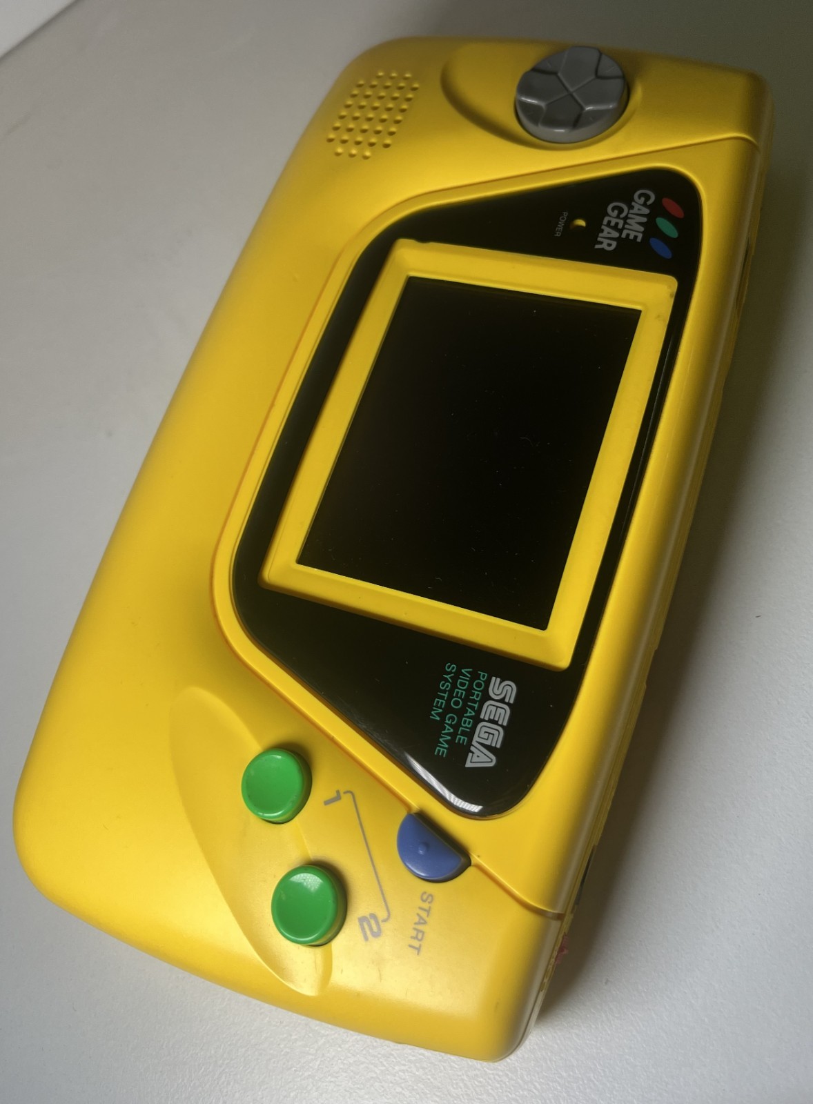 SEGA GAME GEAR HGG-3210 YELLOW EDITION NTSC-J REGION FREE CONSOLE