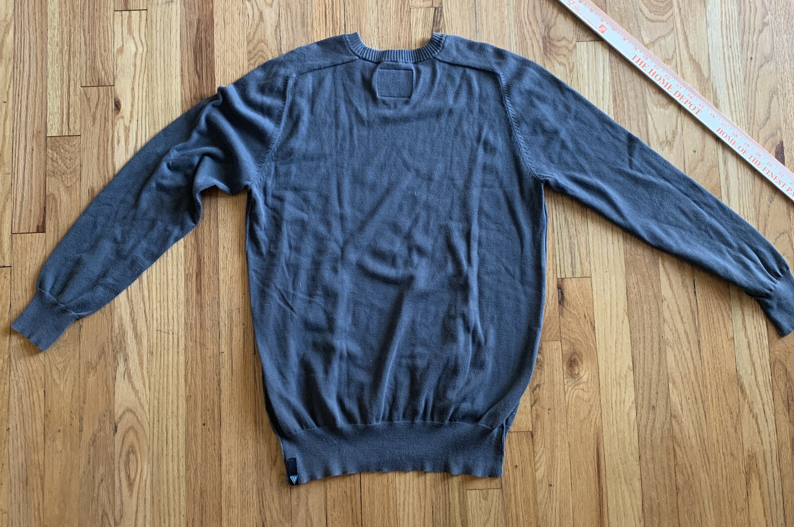 Vurt Pullover Sweater Skater/Gamer Men’s Large Crewneck Gray Cotton Video Games