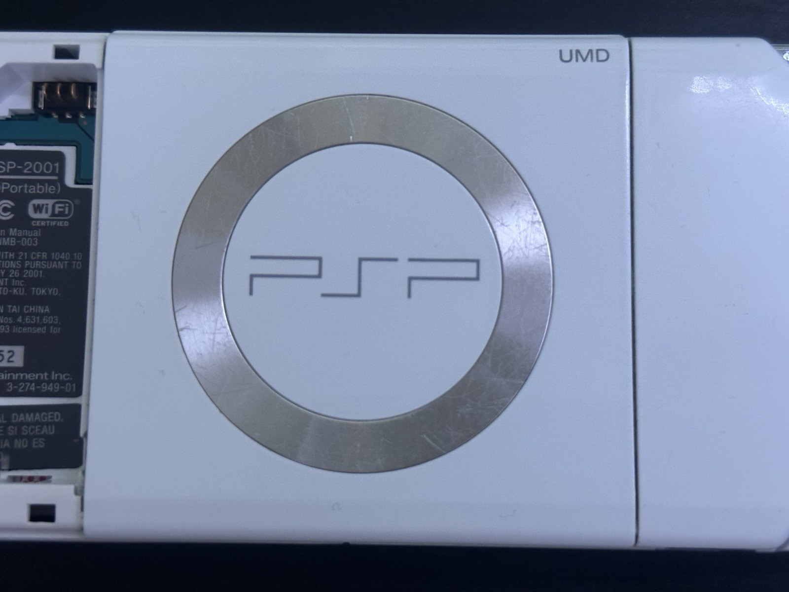 Sony PSP-2001 White Darth Vader Special Edition | 10 UMD’s | PSP – HDMI Convert