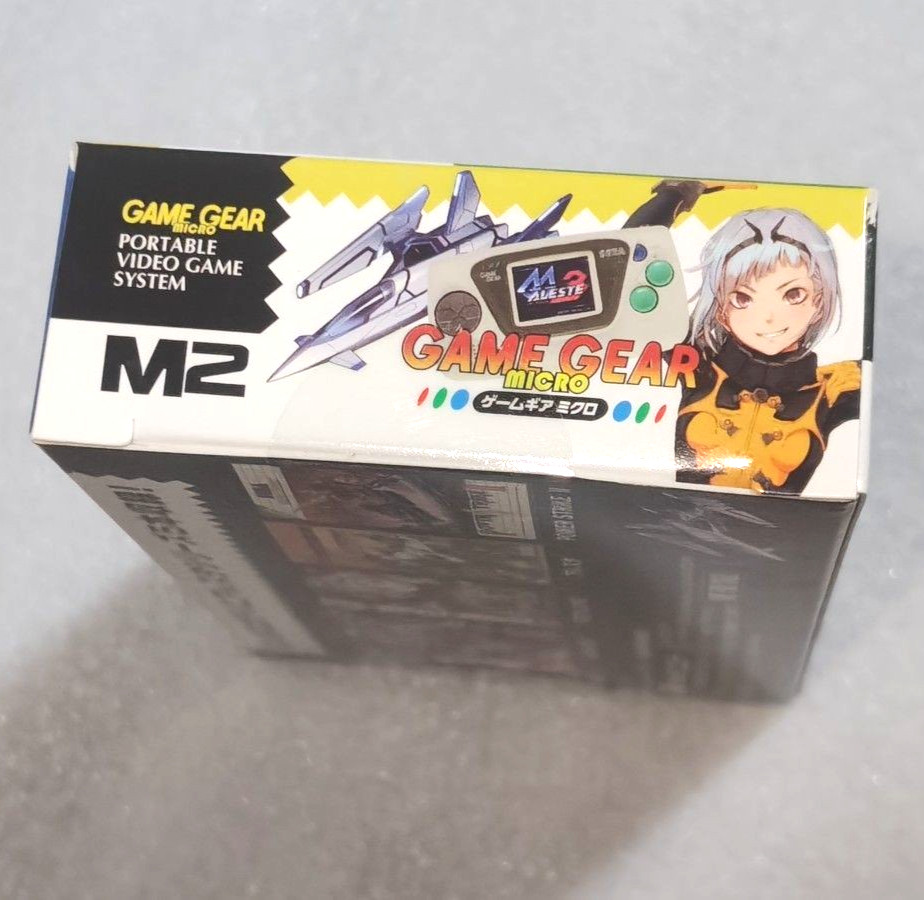 SEGA Game Gear Micro GG Aleste Collection White