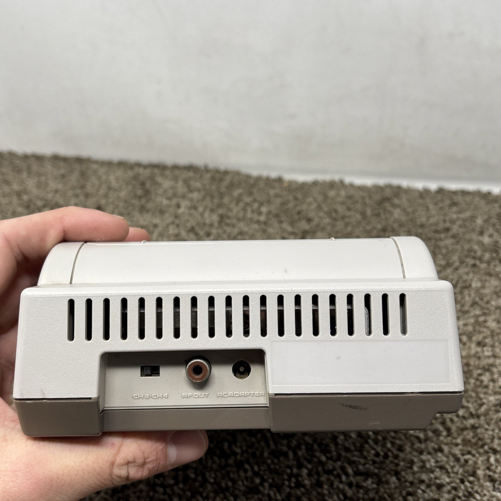 Nintendo NES Toploader Gray NES-101 Console Only Tested