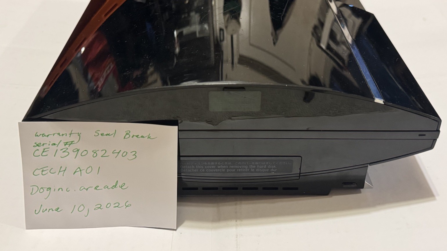 60GB CECHA01 Backwards Compatible PS3 Console Only Serviced Tested Works FW 2.76