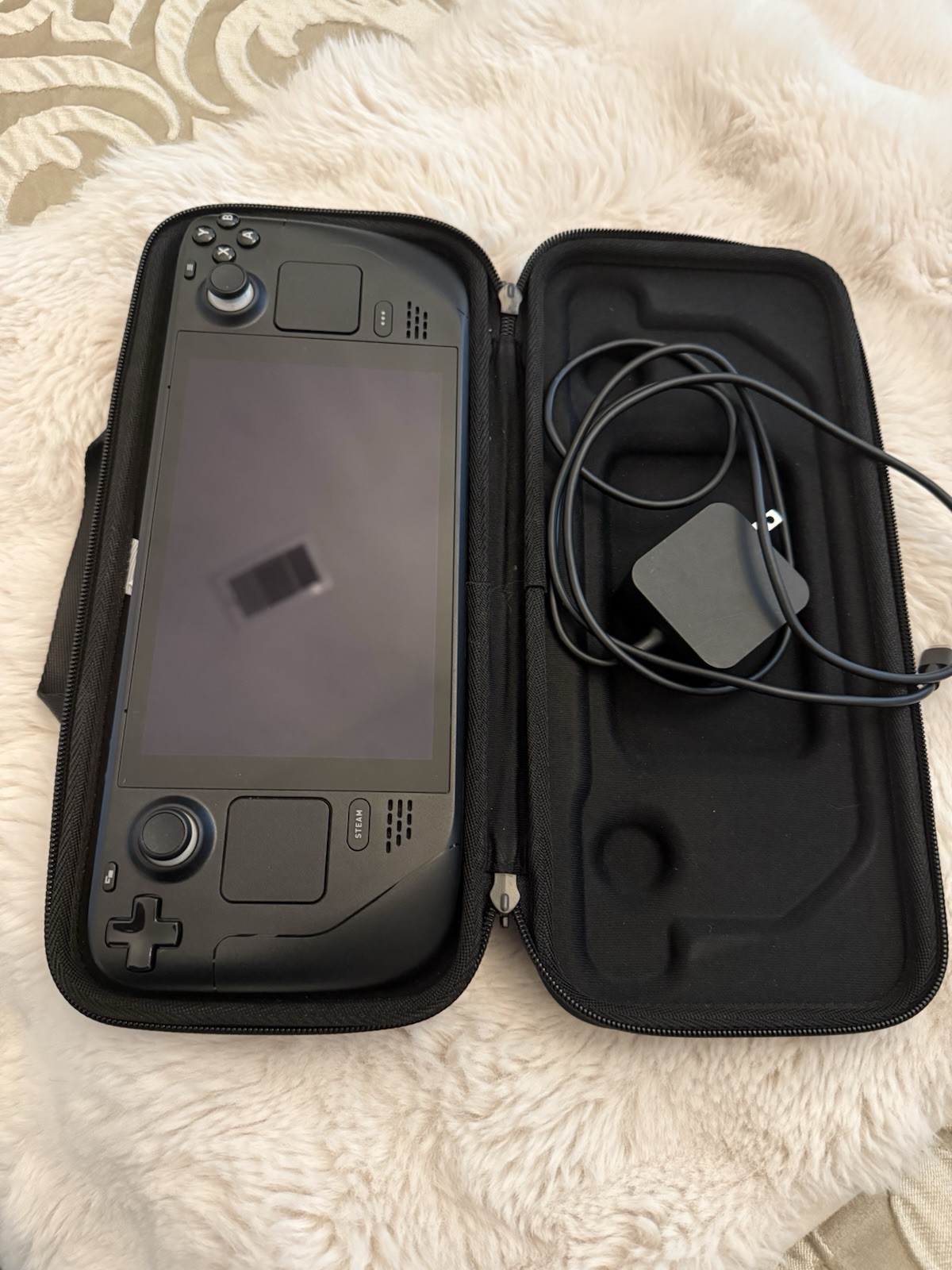 Valve Steam Deck 64GB, Black, with Case and Charger (excellent condition)