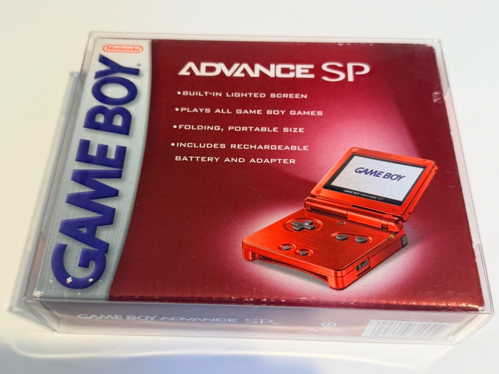 NIB Nintendo Game Boy Advance GBA SP Red Handheld Game System