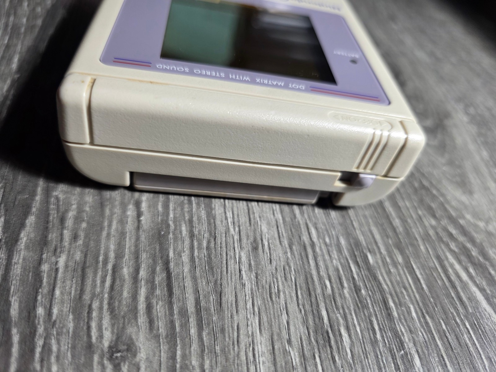 Original Nintendo Game Boy DMG-01 Gray Console System W/ Tetris TESTED (READ)