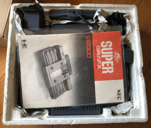 Pc-engine super grafx console system boxed tested NEC W/Box