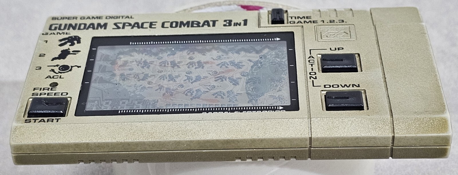 Gundam Space Combat 3 in 1 Super Game Digital Bandai Electronics