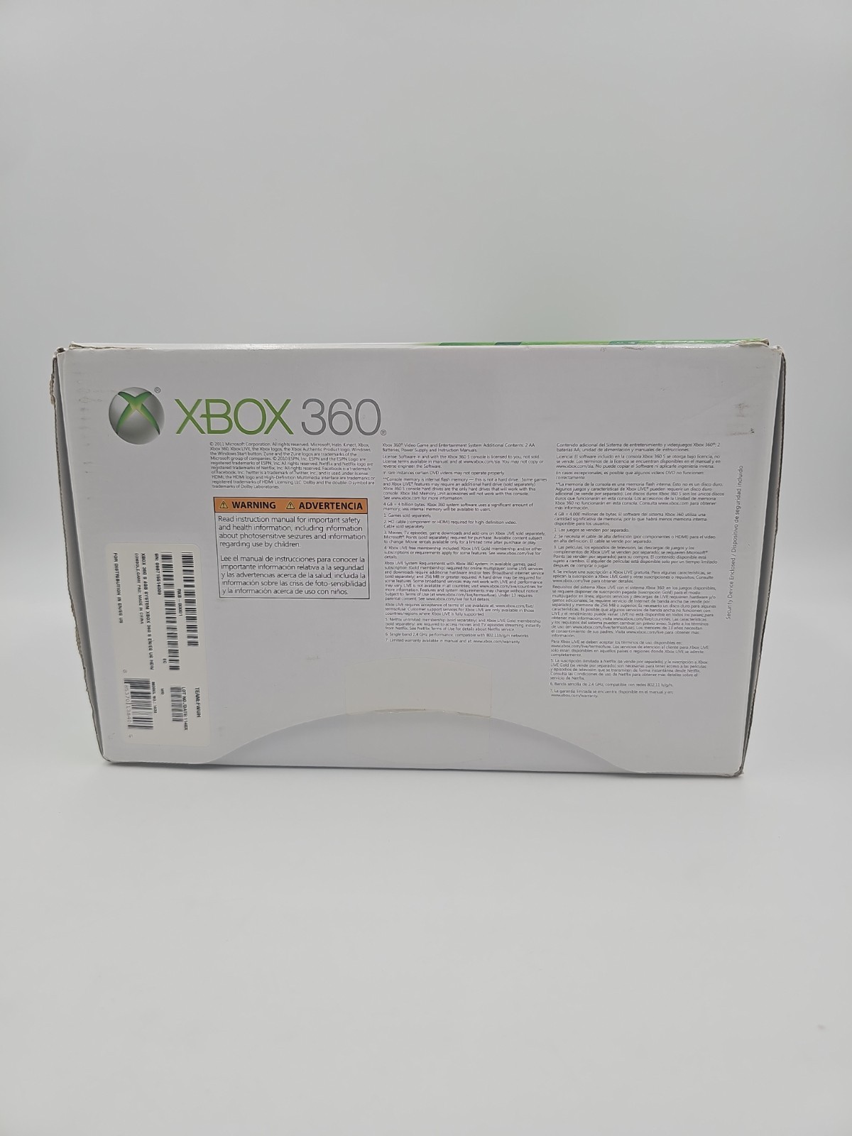 Xbox 360 Slim Console Complete w/ Box w/ OEM Controller – Tested & Working