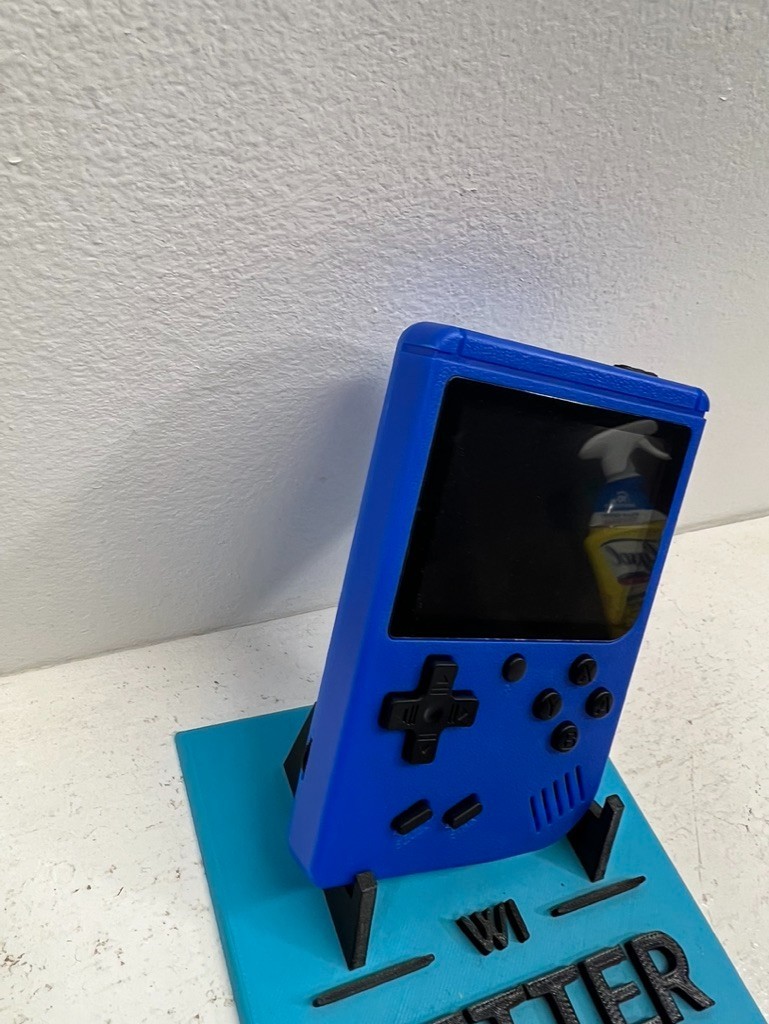 Retro FC 500 in 1 Handheld Game Console (Blue Color) * Tested