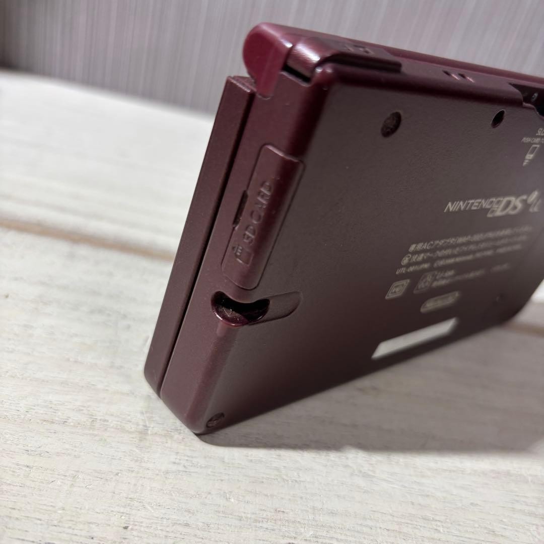 Nintendo DSi LL Wine Red Console Pokemon HeartGold Tested Working Region Free
