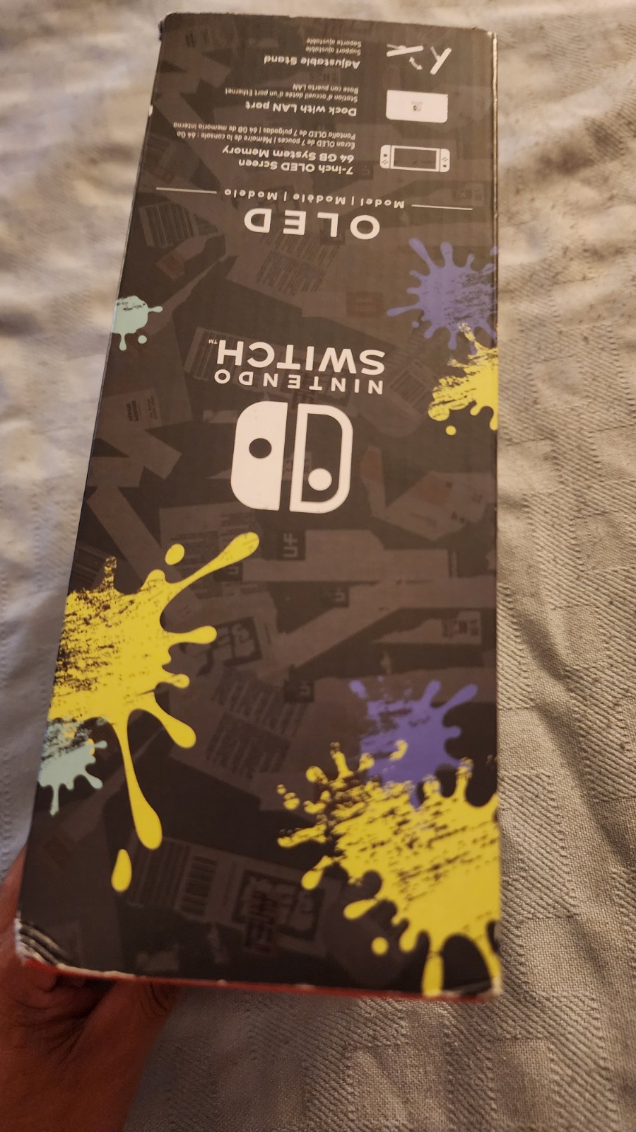 Nintendo Switch (OLED 1 Splatoon 3 Edition Video Game Console