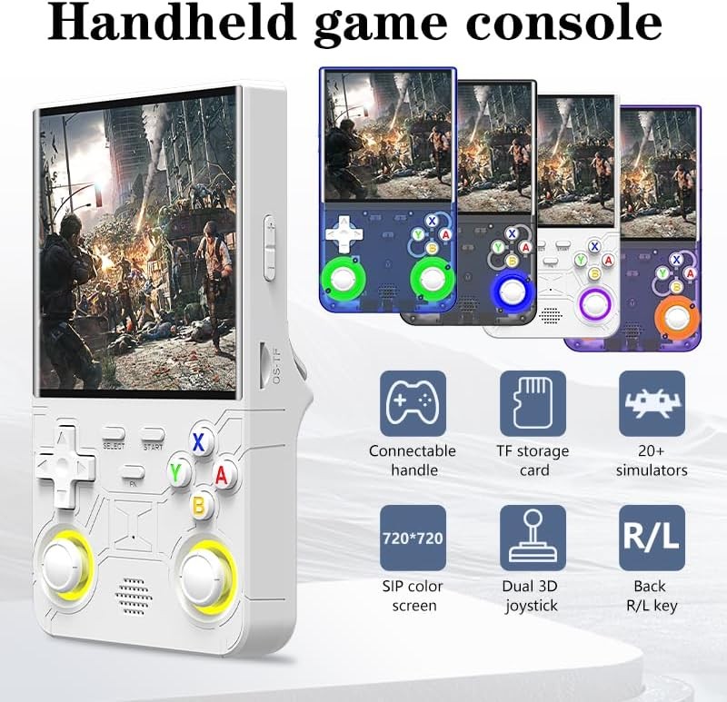Handheld R36 Ultra Retro Game Console with 64G Built-in 20000+ Games