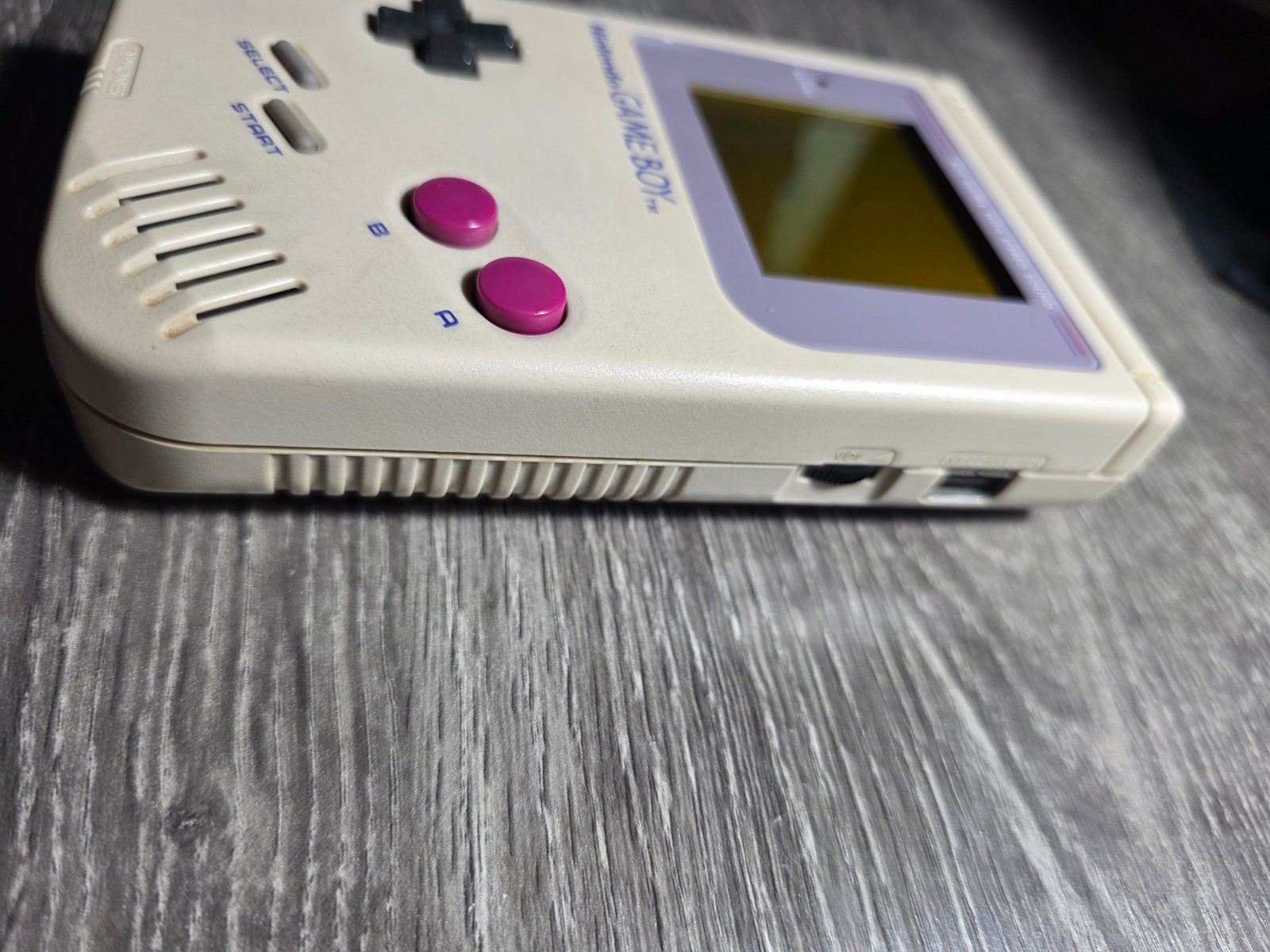 Original Nintendo Game Boy DMG-01 Gray Console System W/ Tetris TESTED (READ)