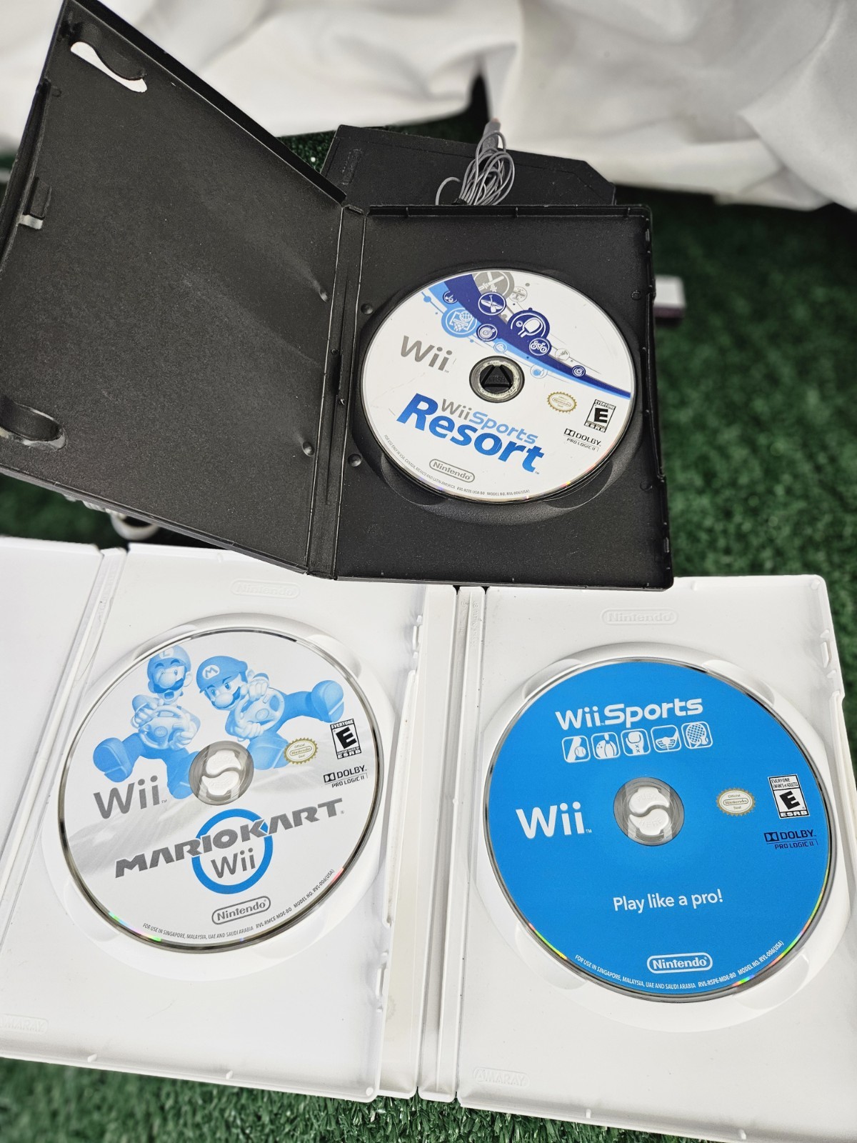 Nintendo Wii Console (RVL-101) w/ Accessories Tested READ