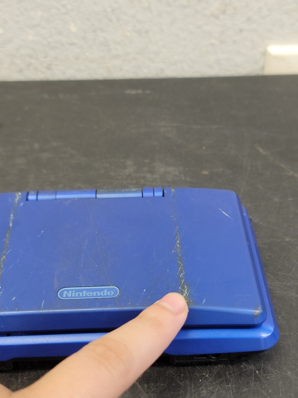Nintendo DS NTR-001 Original Fat Console Blue 👁