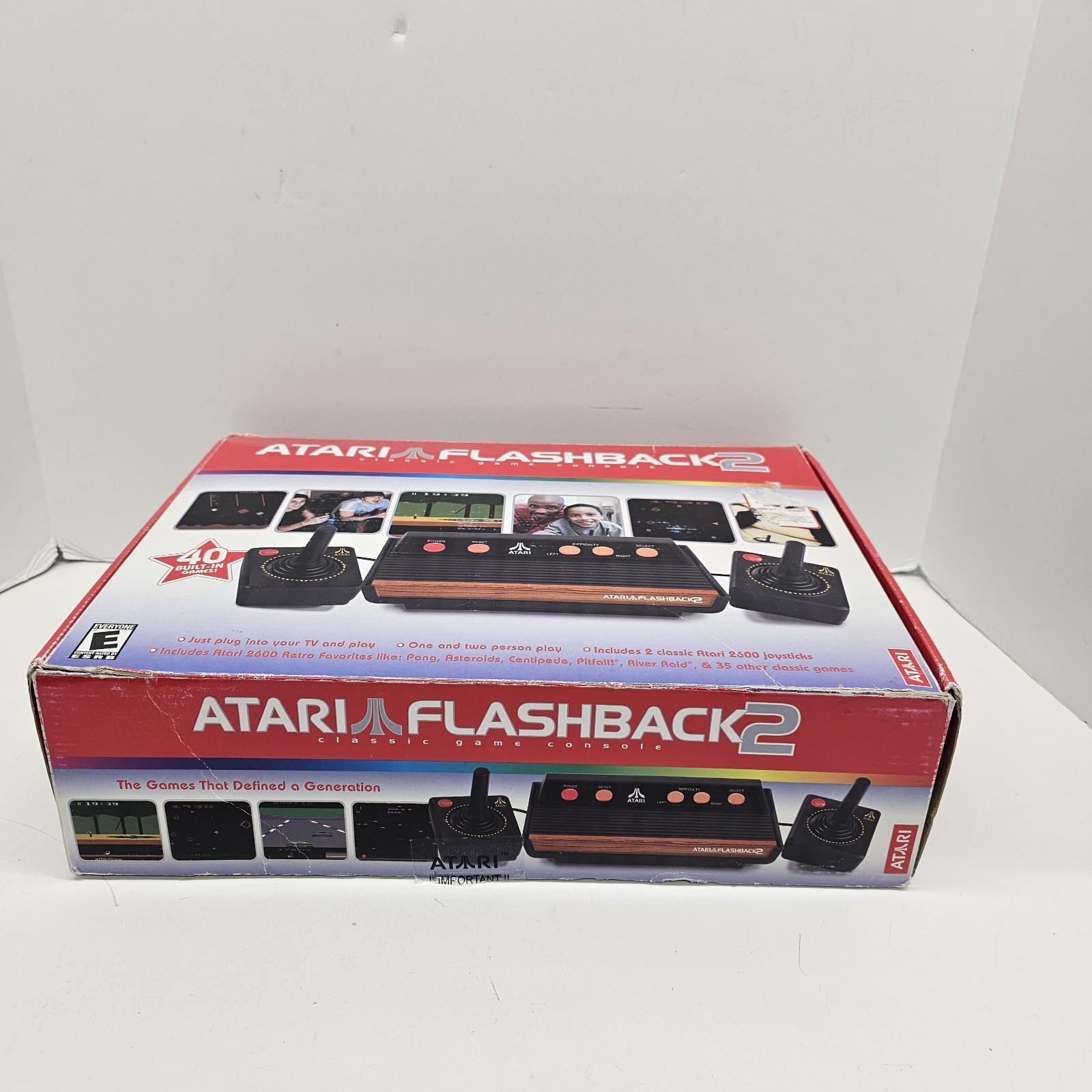 Atari Flashback 2 Classic Game Console complete with 40 Built-In Games