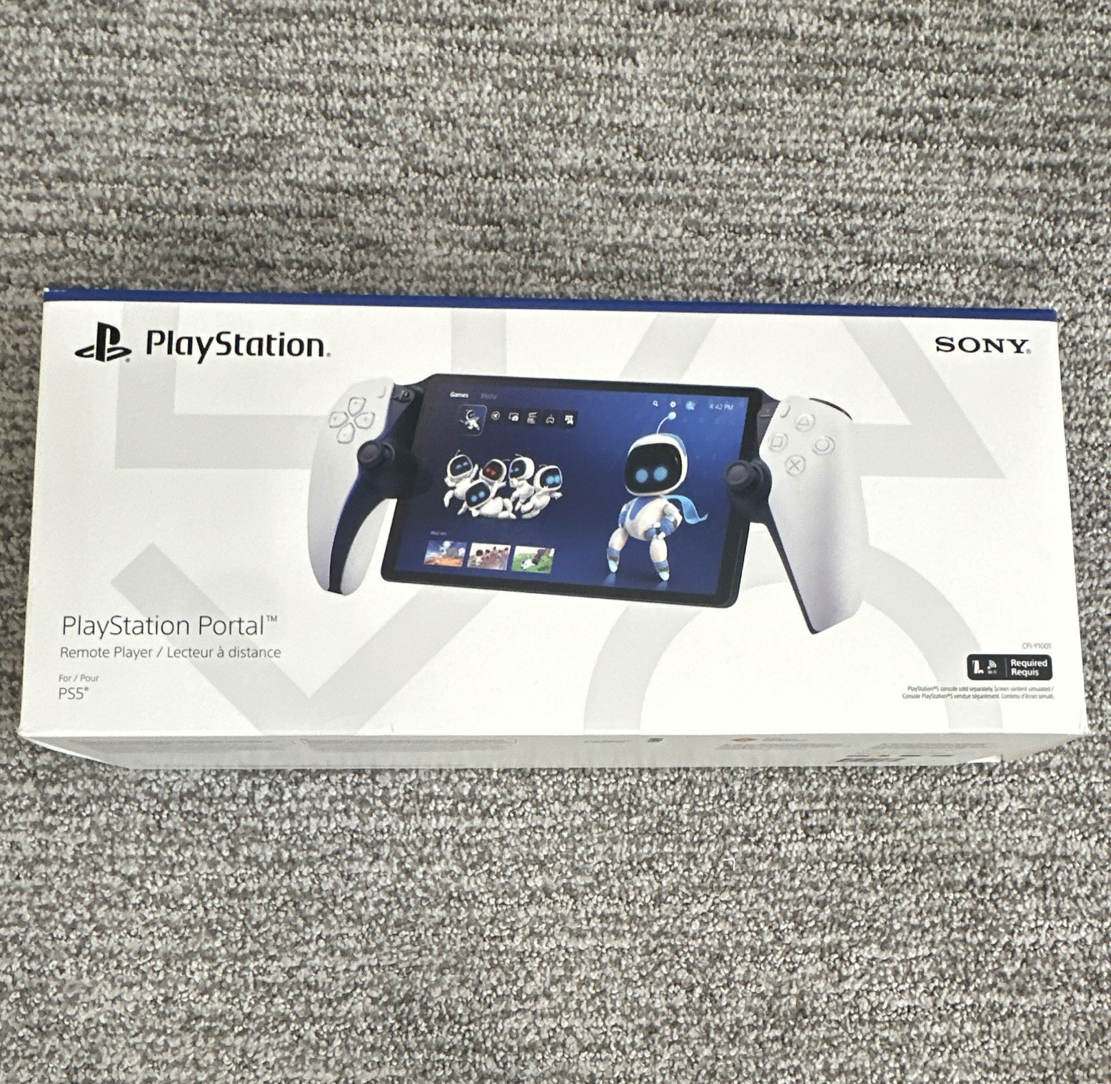 Sony PlayStation Portal Remote Play Handheld for PS5 White/Black CFI-Y1001