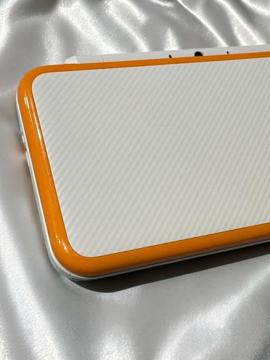 [EXC] New Nintendo 2DS XL LL White Orange Console Stylus Japanese ver w/Box