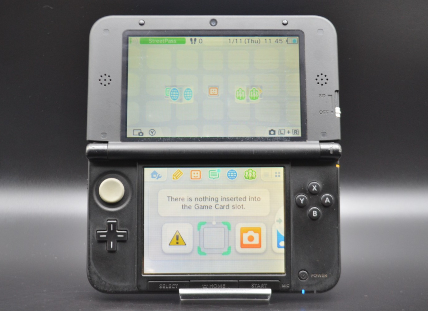 [US DUTY PAID] Nintendo 3DS XL LL Blue Black console japan 001