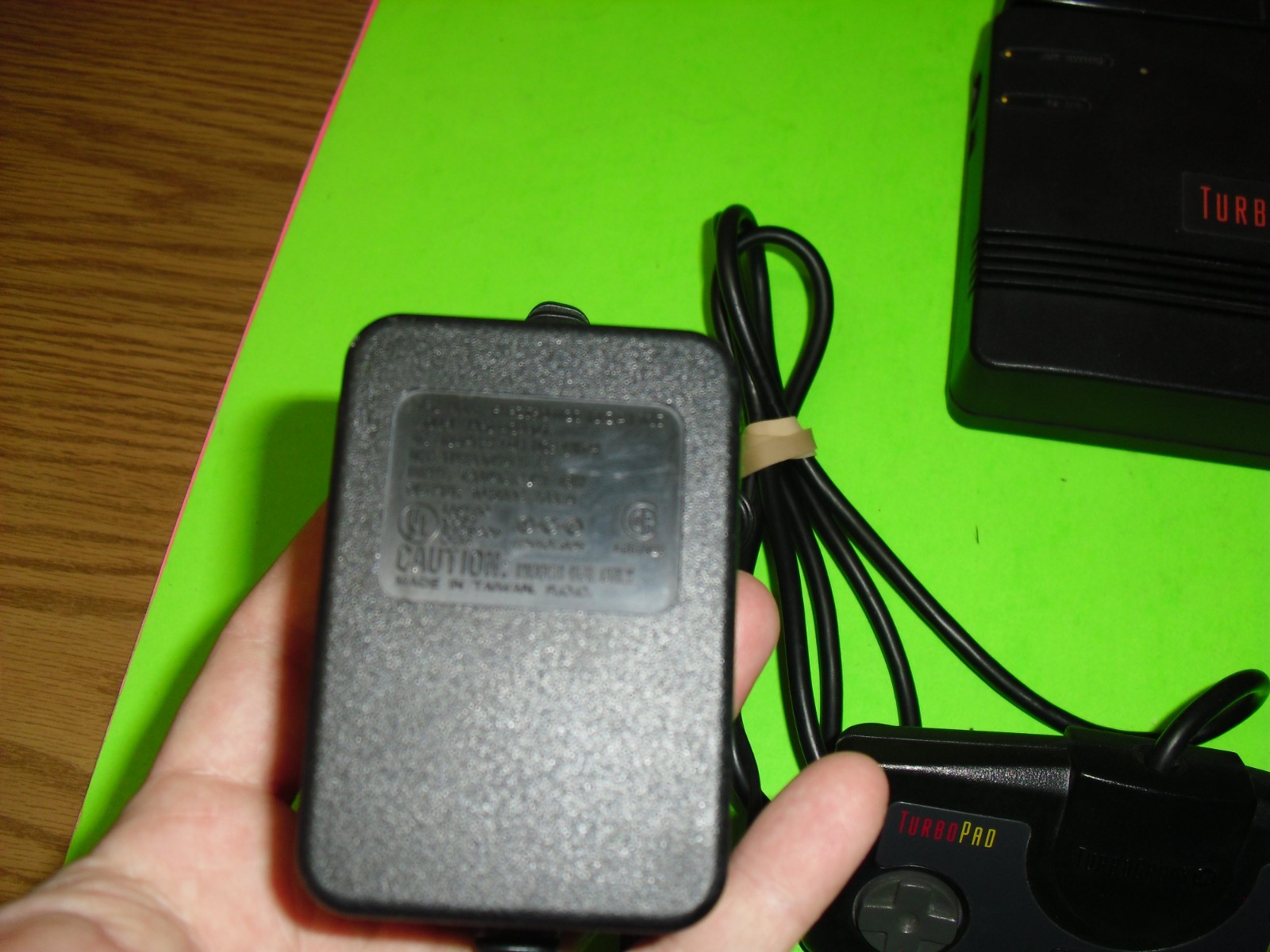 TurboGrafx 16 system w/ Turbo Arcade Stick & controller TESTED! Tg16 Console