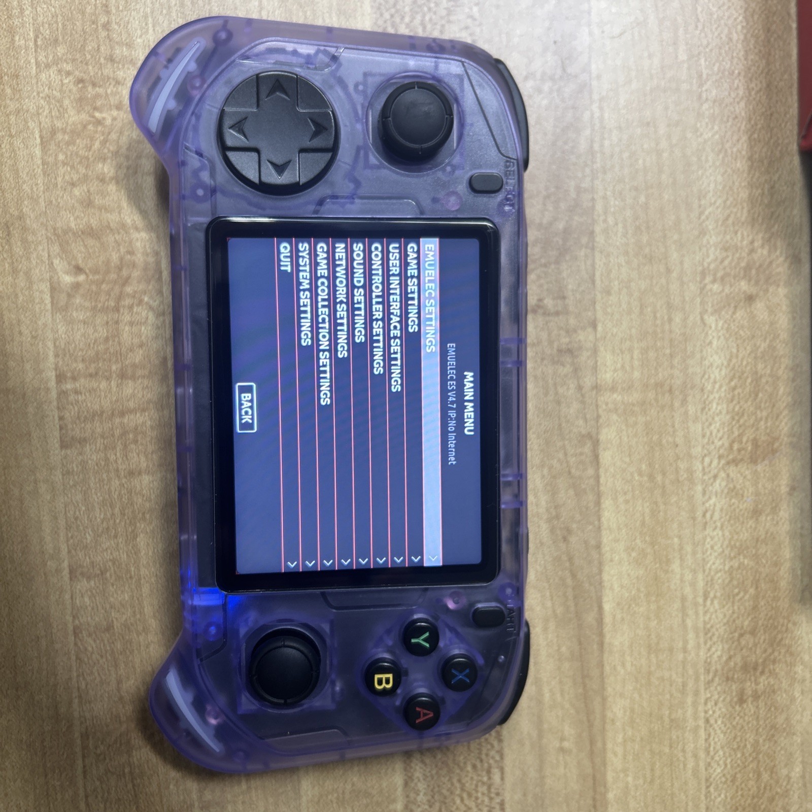 R6XH Handheld Game Console 3.5 Inch IPS Screen