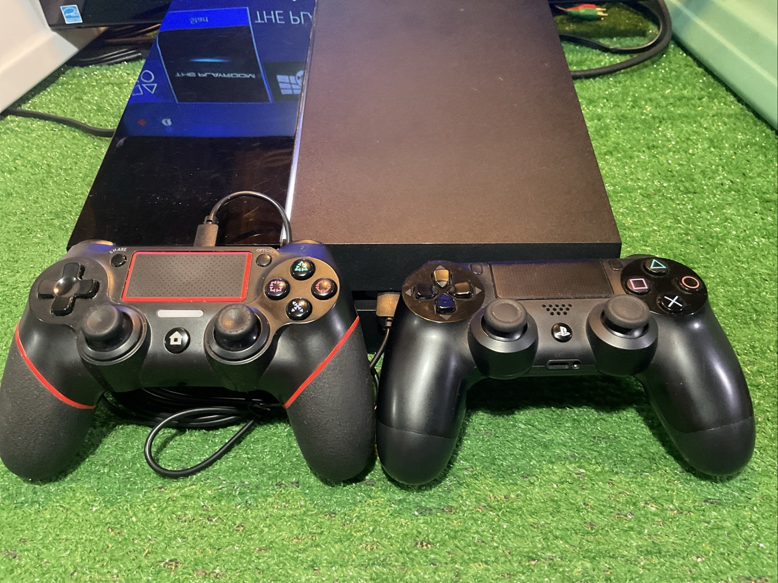 Sony PlayStation 4 CUH-1001A 500GB PS4 Console, 2 Controllers, Cables Tested 👍