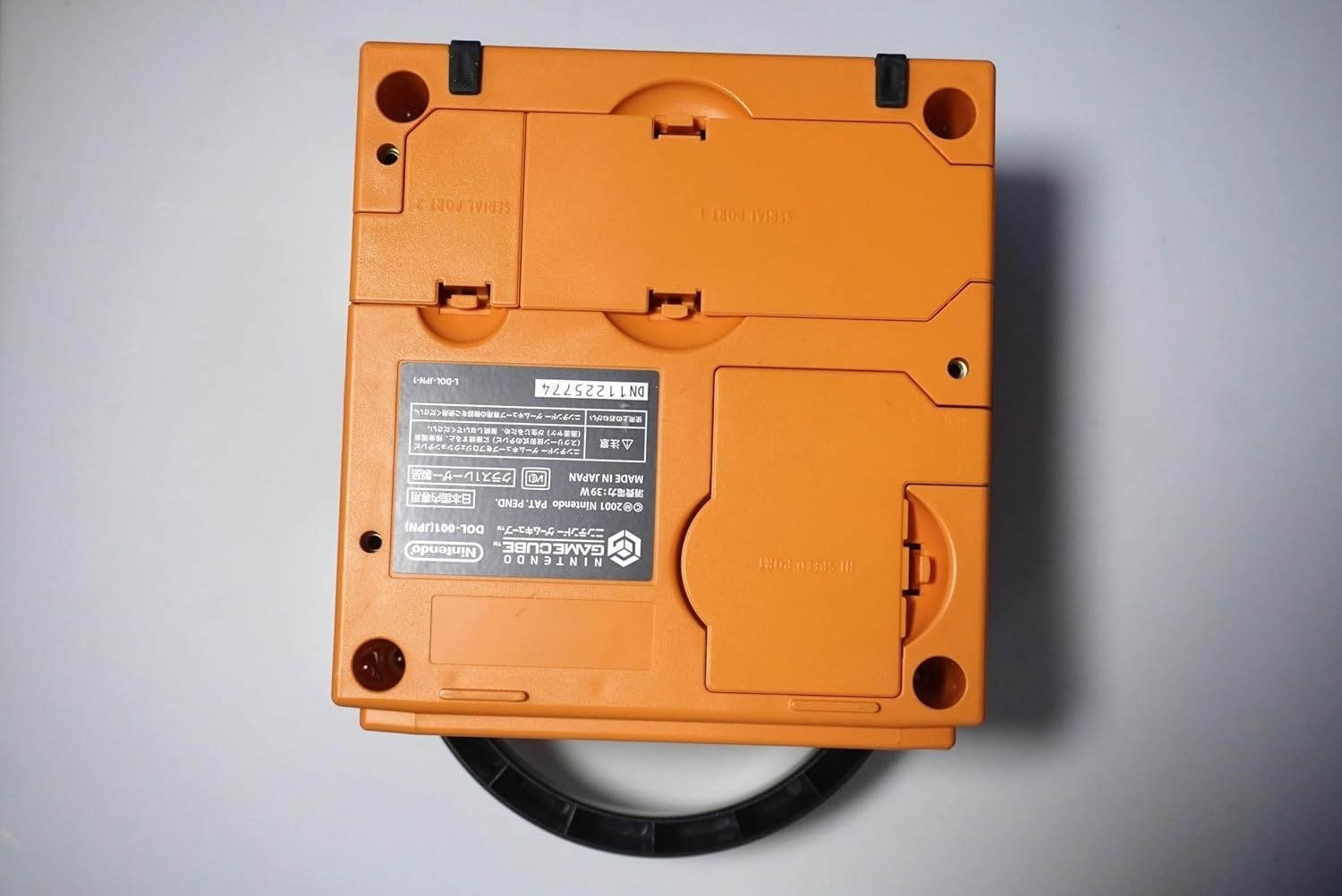 Nintendo GameCube Orange Console Only DOL-101 Tested Working Japan Import