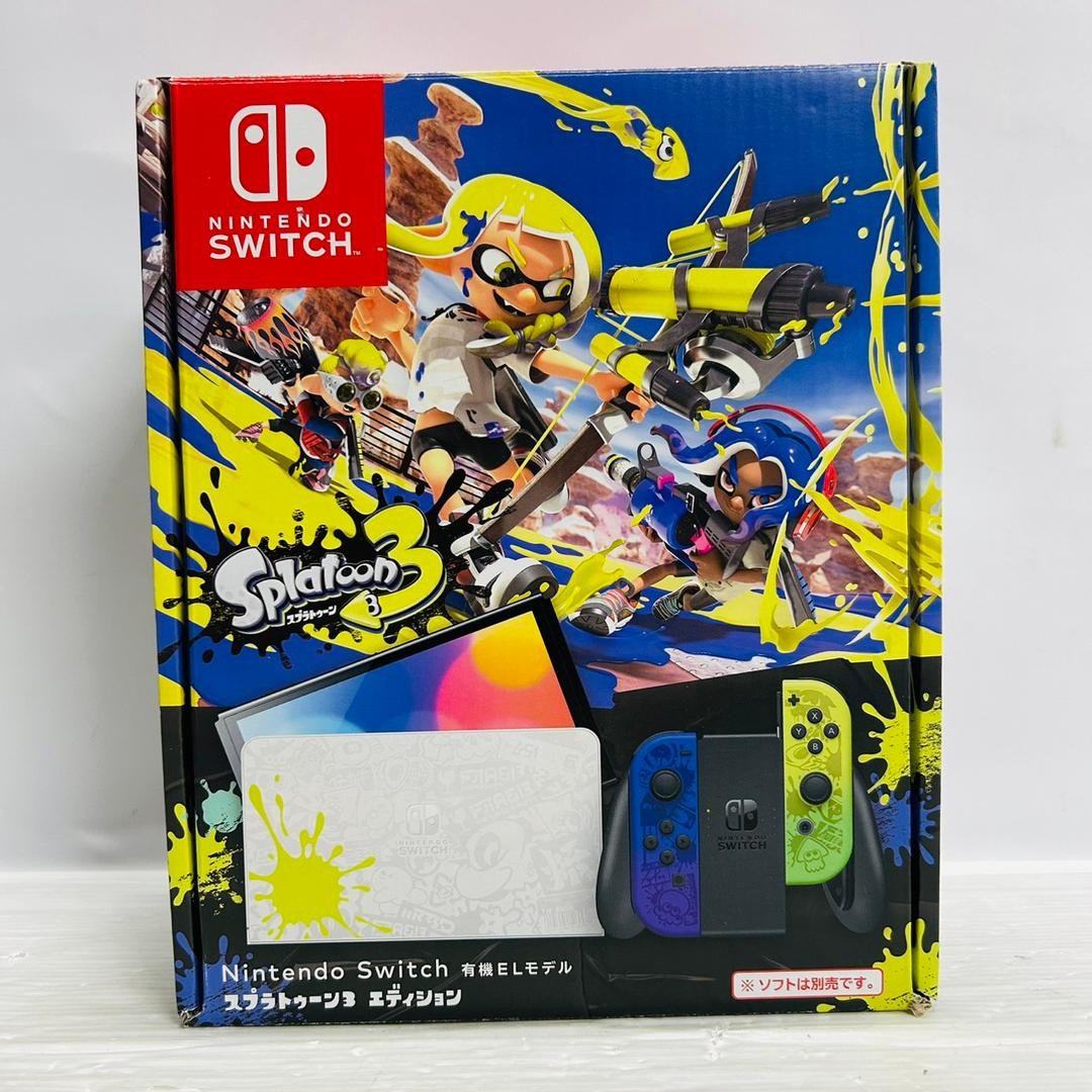 Nintendo Switch Splatoon 3 Edition Video Game Console