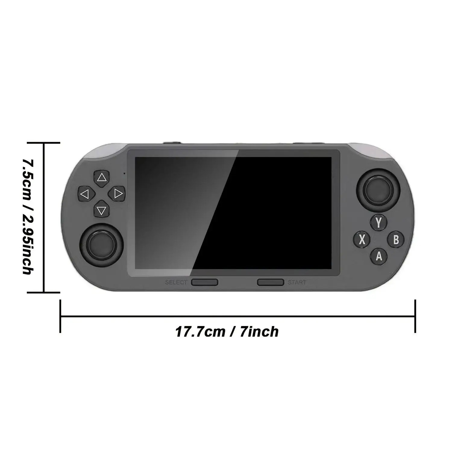 WUDS SF3000 Retro Handheld Game Console – 4.5 Inch IPS Screen