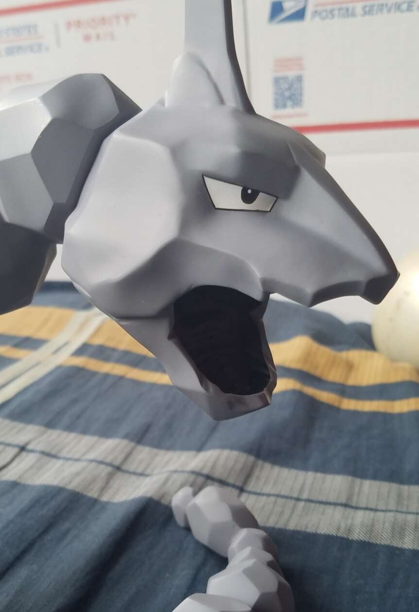 U Pokemon Figure 1/20 scale Zukan Onix Figure (Big Size) 12 inch/30cm ot sp