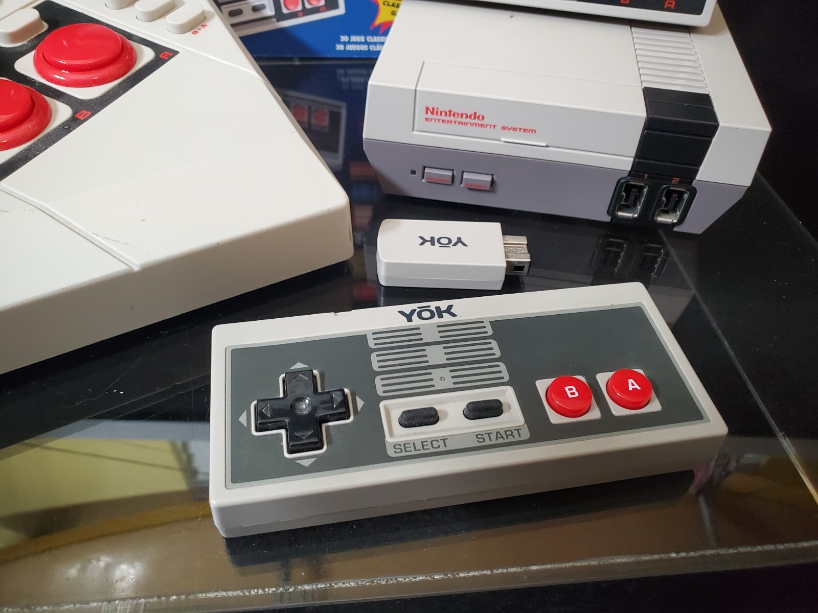 Nintendo NES Classic Edition Entertainment System W/ Joystick & Wireless Control
