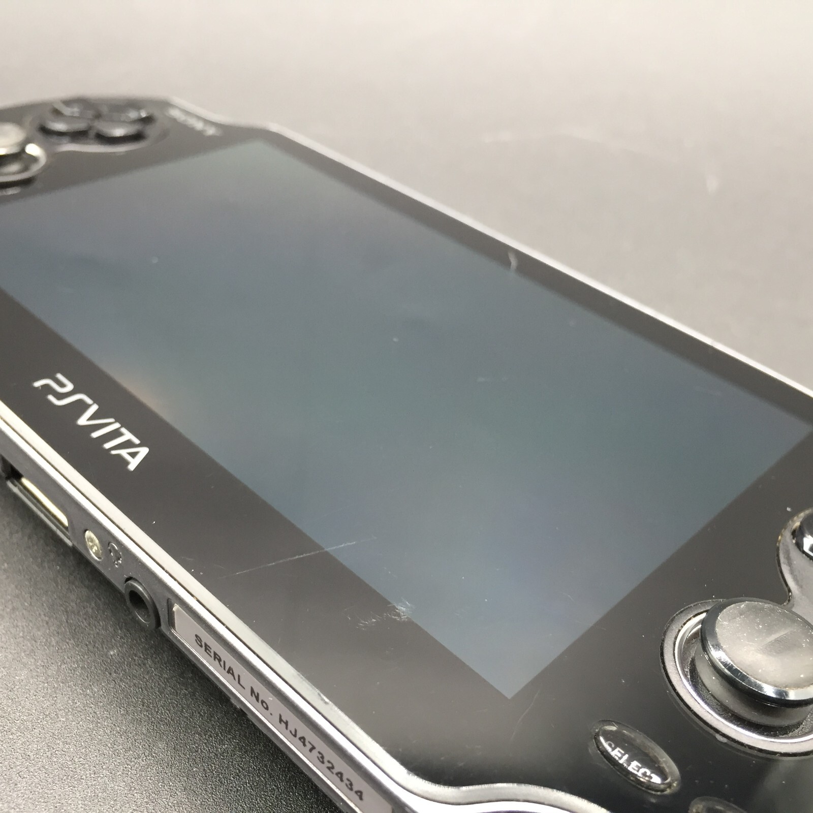 【Very Good】Sony PS Vita PCH-1100 Crystal Black 3G/Wi-Fi Model Console only #Toy0