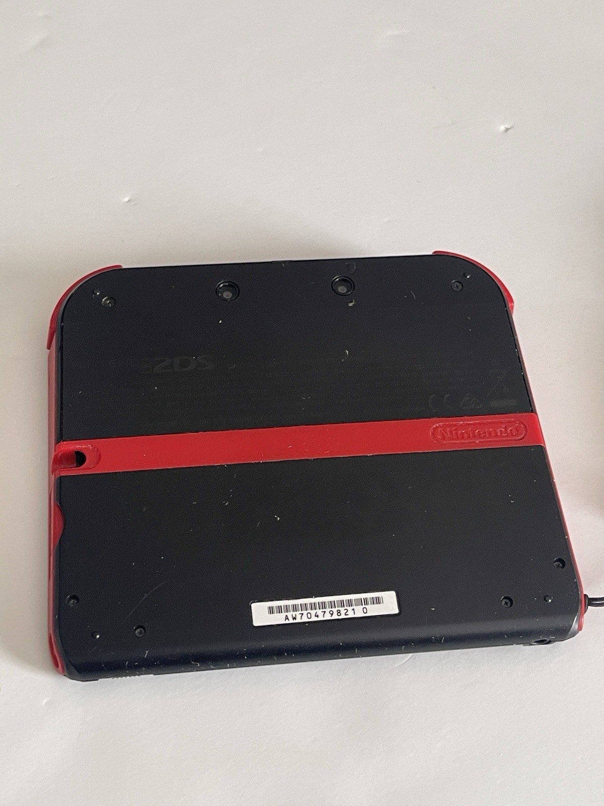 Nintendo 2DS Black Red Handheld Console – For Parts/As Is