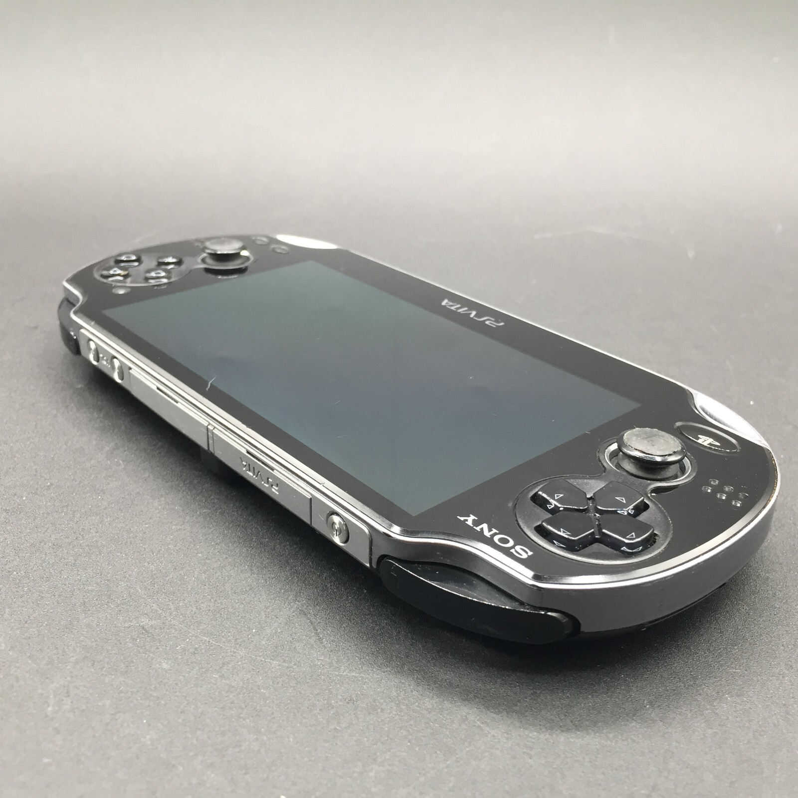 【Very Good】Sony PS Vita PCH-1100 Crystal Black 3G/Wi-Fi Model Console only #Toy0