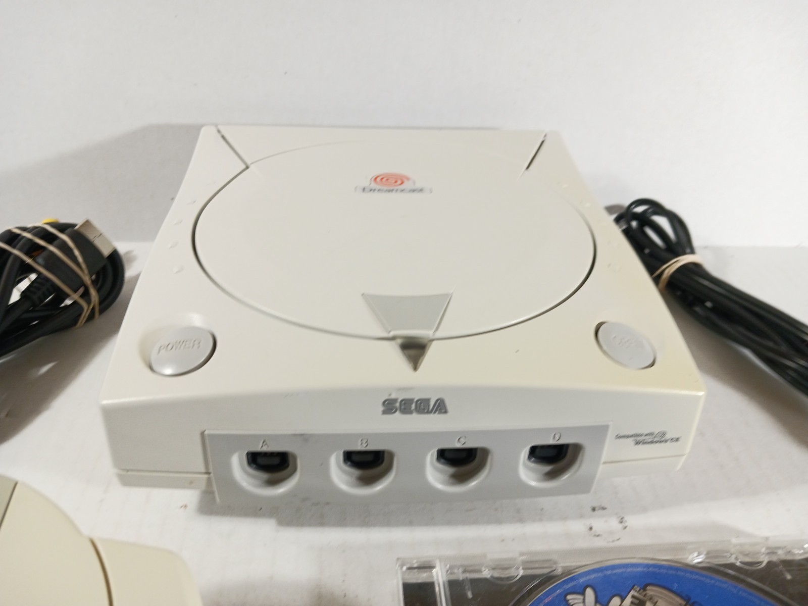 SEGA Dreamcast Console Bundle Tested Working Sonic Adventure 2 Disk Set Lot