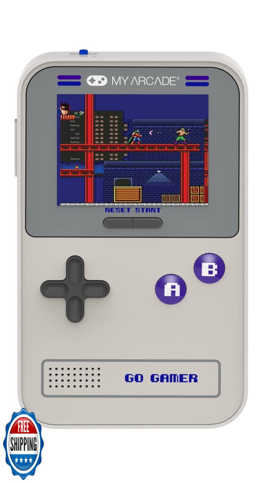 My Arcade Go Gamer Classic-Purple: Portable Electronic Game Conso