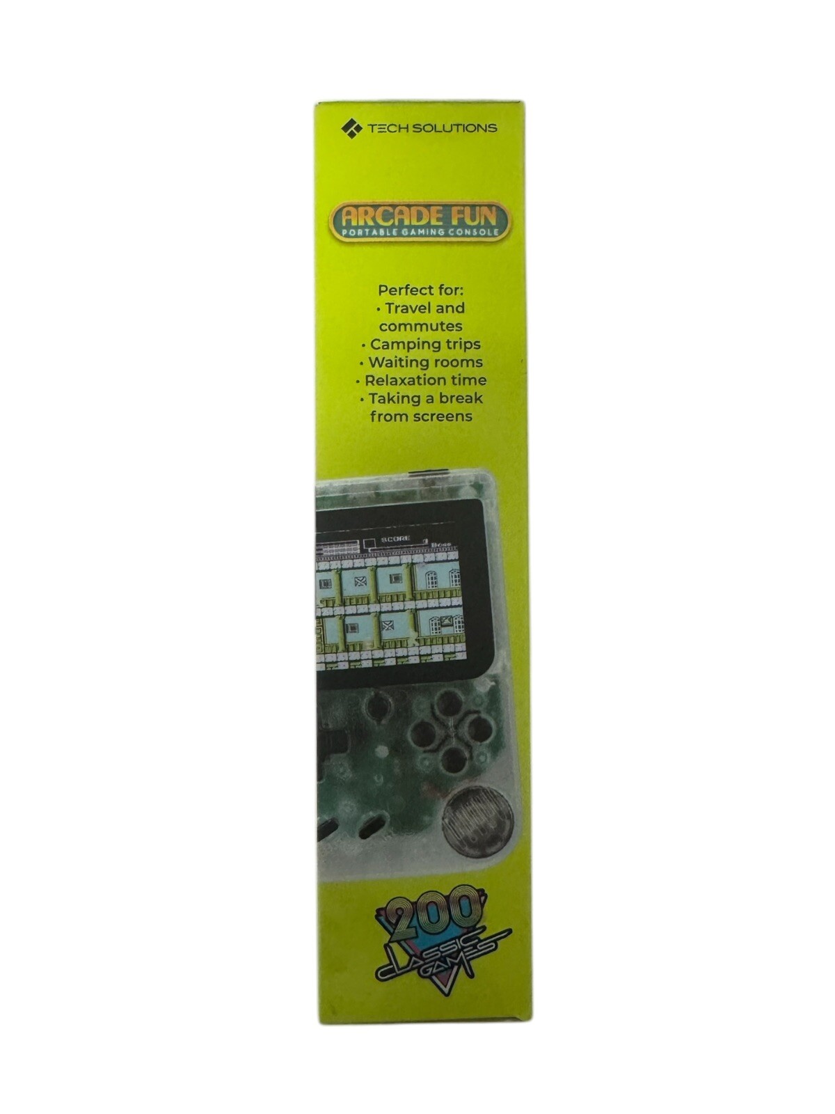 Merkury Innovations Arcade Fun Portable Gaming Console 200 Games NEW IN HAND