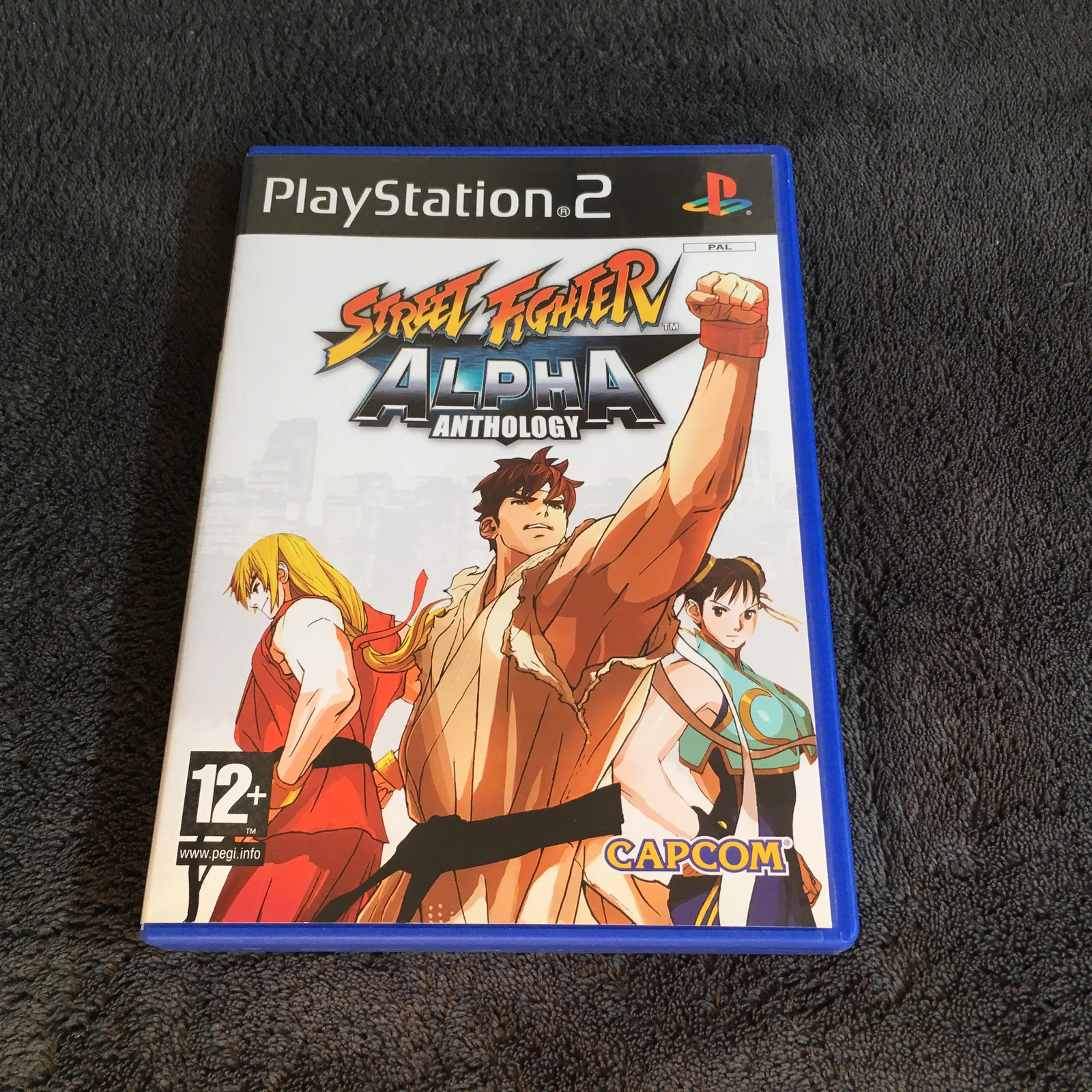 Ps2 Street Fighter Alpha Anthology Fah Very Good Condition