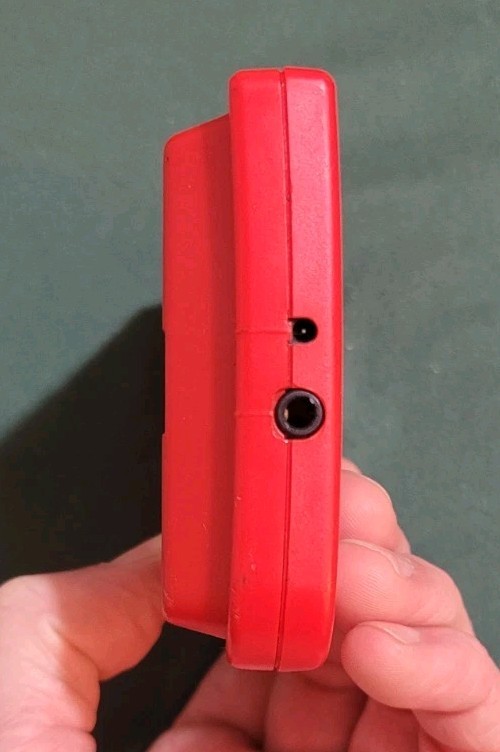 Gameboy Pocket – Red – Does Not Turn On – No Battery Cover