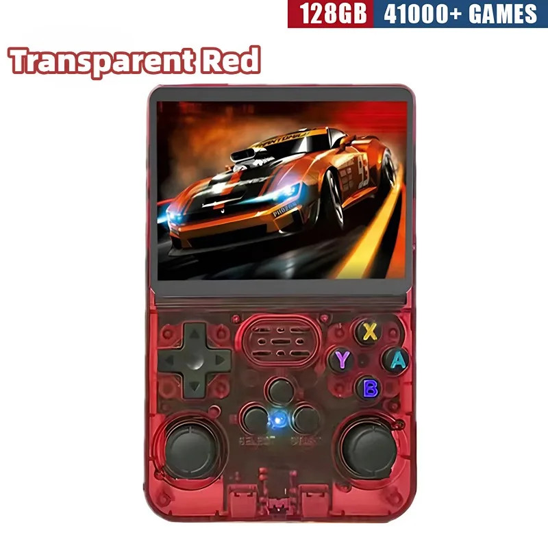 R36S Retro Portable Gaming Device With Built In Games 64GB/128GB/256GB