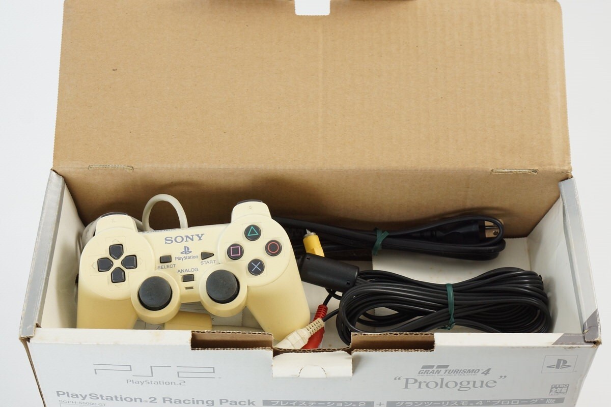 PS2 RACING Console SCPH-55000GT Only for NTSC-J Playstation 2 Tested System 6012