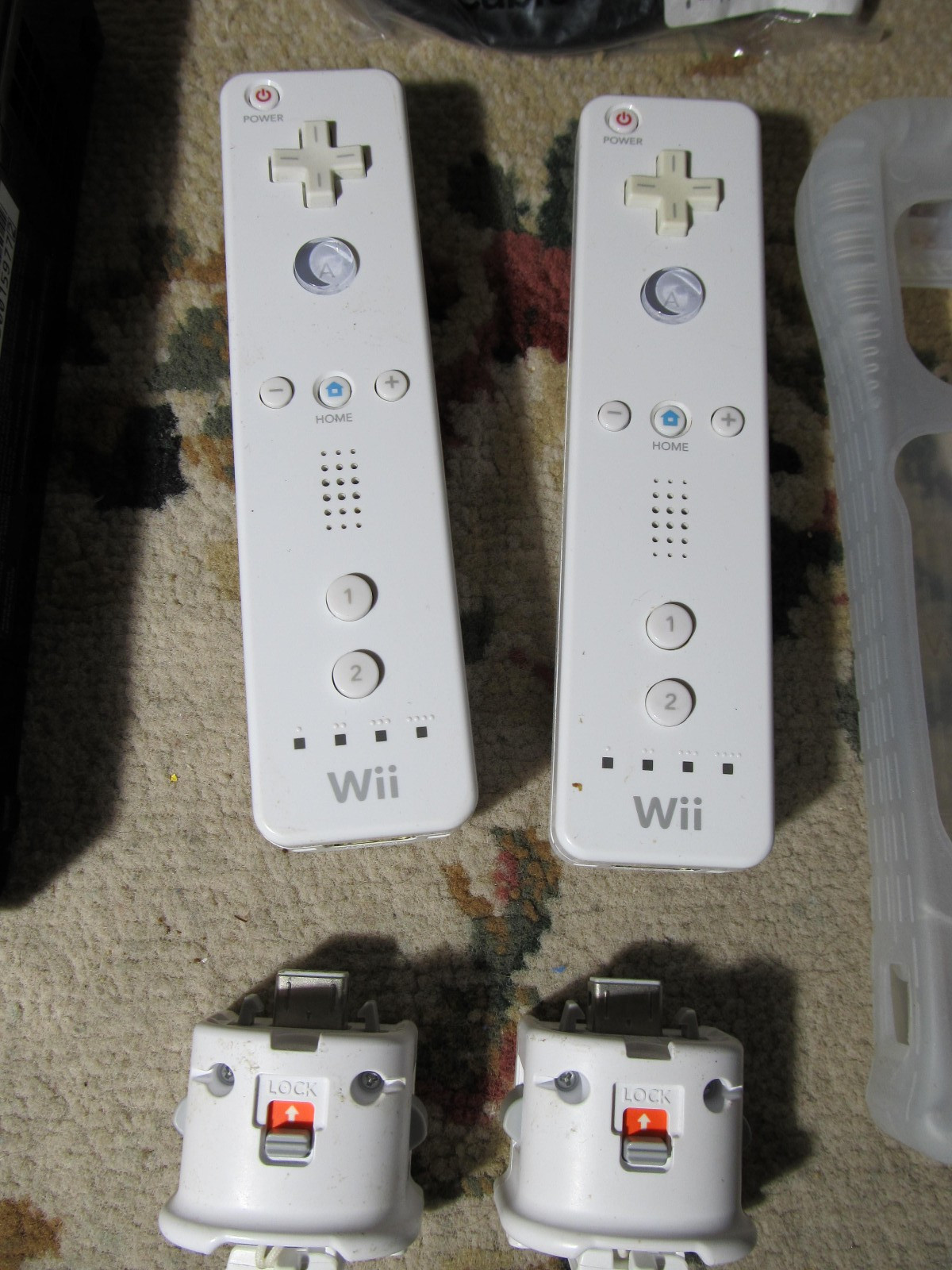 Wii Console 3 Nunchucks Controllers Power Supply++ 1080P Plays Game Cube Games!
