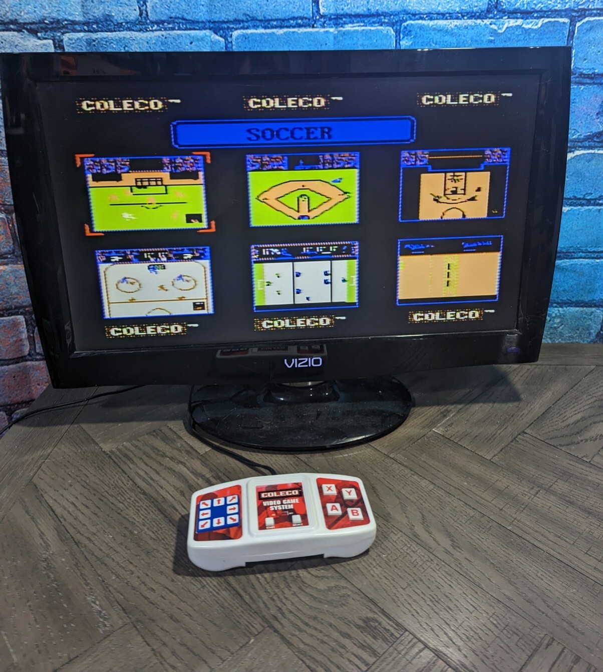 Coleco 6 in 1 Video Game System Techno Source 2005 Plug n Play TV Videogame
