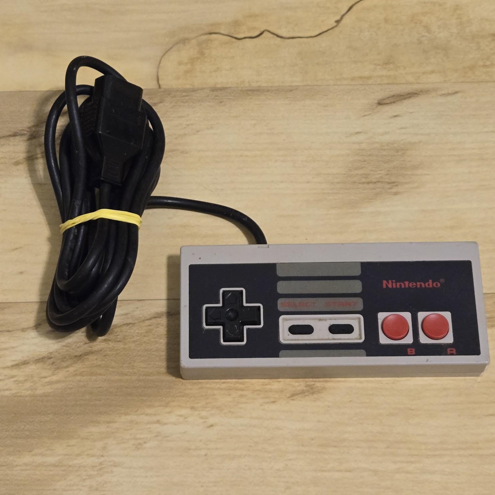 Nintendo NES Top Loader NES-101 Console w/ Super Mario Bros. Gray Tested Works