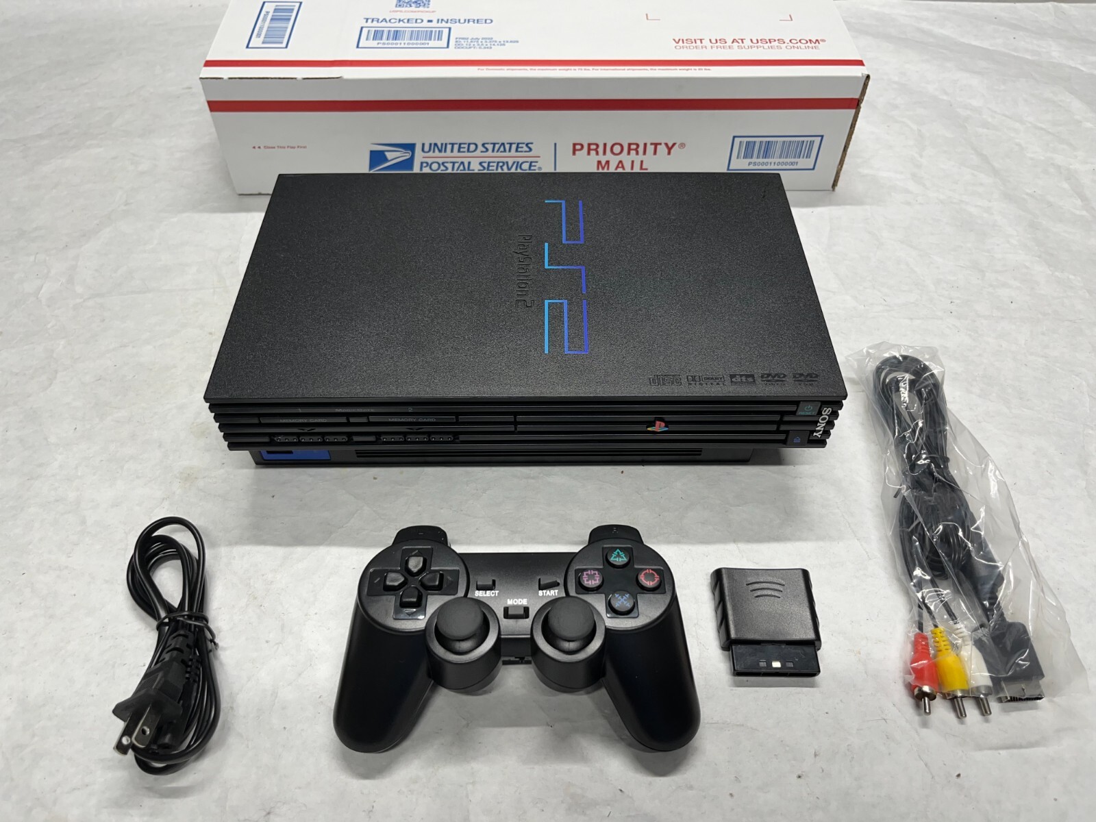 DEFECTIVE Ready 2 PLAY SONY Playstation 2 PS2 Console Game System 1 Wire G3D